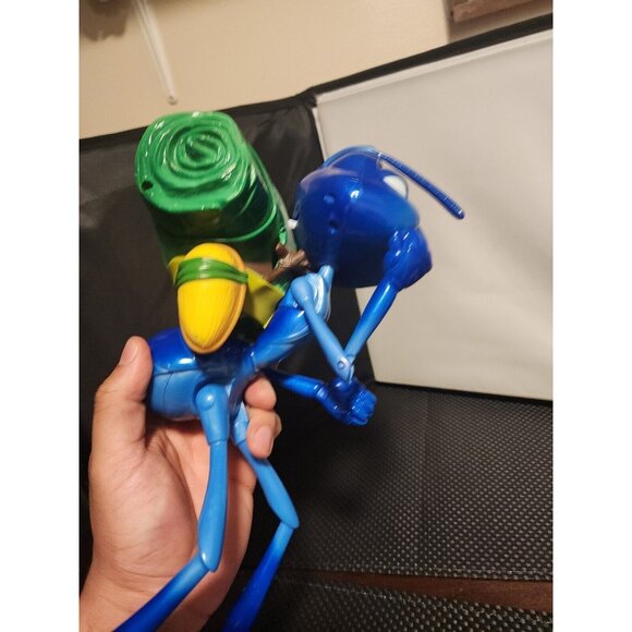 Disney Pixar A Bugs Life Flik Ant Figure Talking Animated Figure 13" Tested Work - Picture 10 of 16